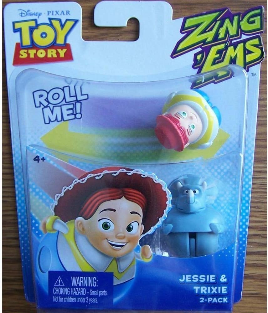 Disney Pixar Toy Story Zing'Ems Jessie & Trixie 2Pack