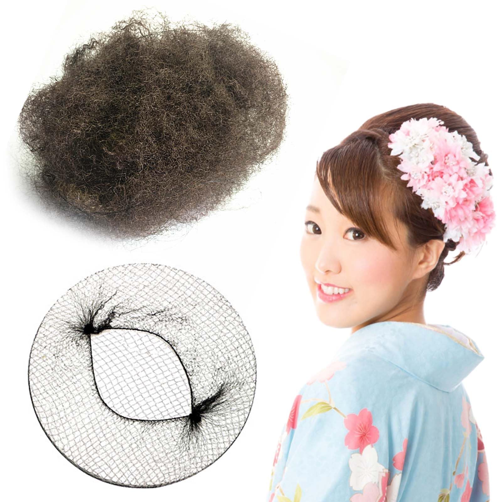 Amazon.co.jp: PAVIKE 毛たぼ 毛タボ すき毛 100g 盛り髪 あんこ 