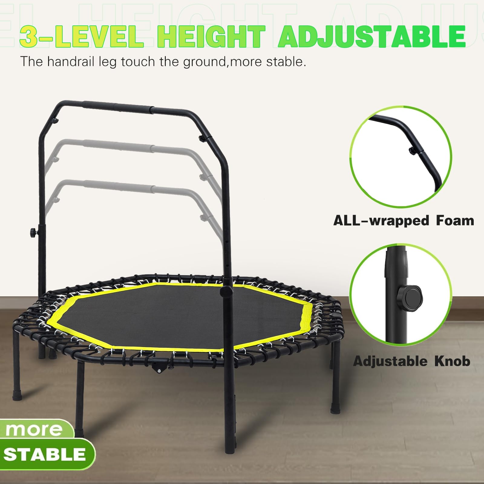 48 Mini trampolino pieghevole