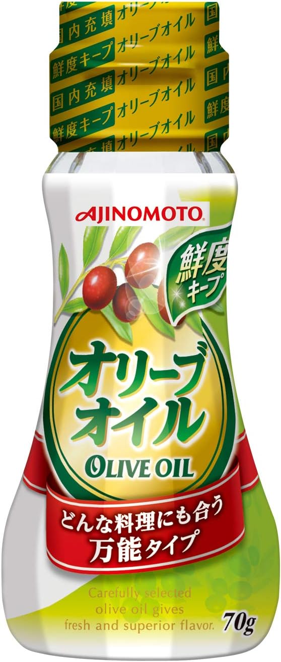 Amazon Ajinomoto オリーブオイル 70g J オイルミルズ オリーブオイル 通販