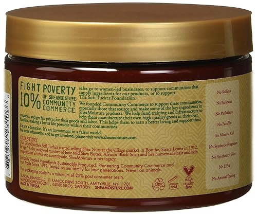 Miniatura 2 de SheaMoisture de miel de Manuka & Mafura Aceite Intenso Hidratación Masque, 12 onzas