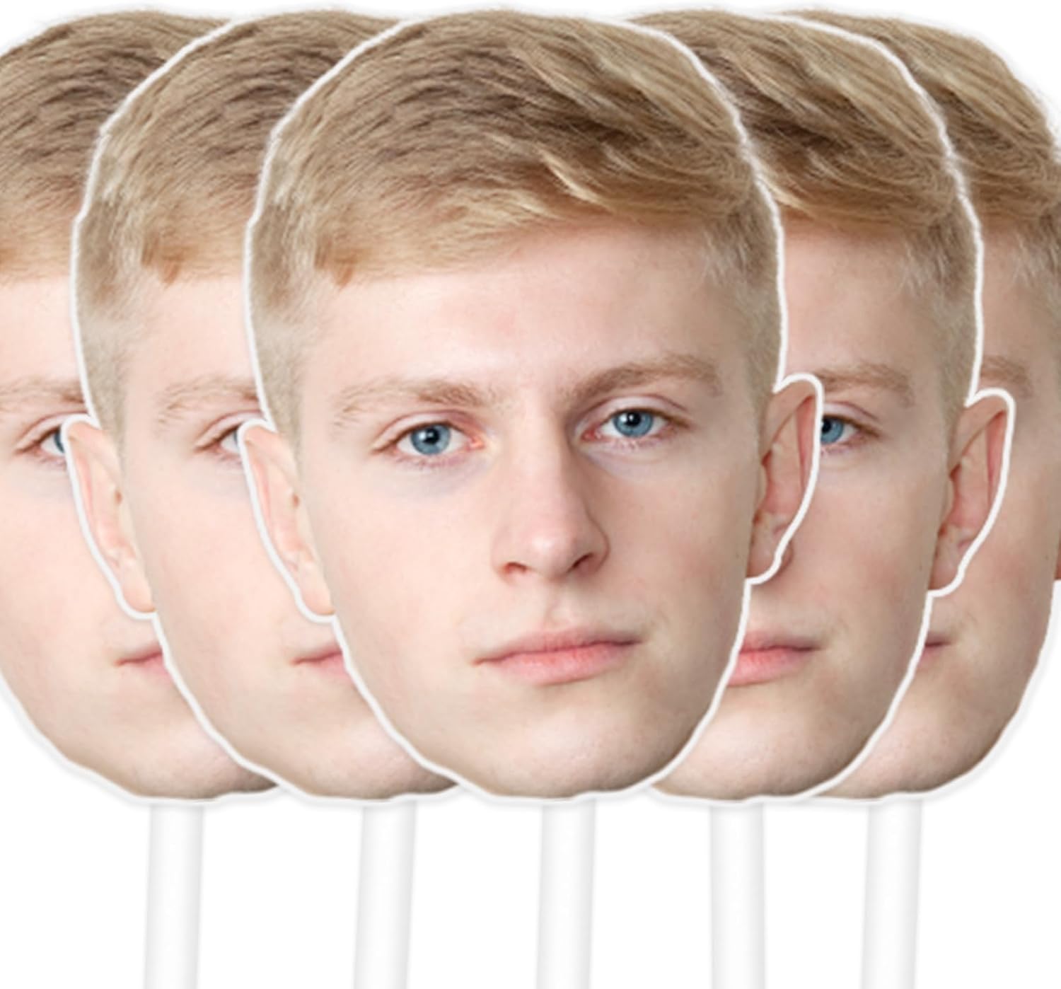 Face Cutouts on a Stick Custom Photo Face Masks DIY Self