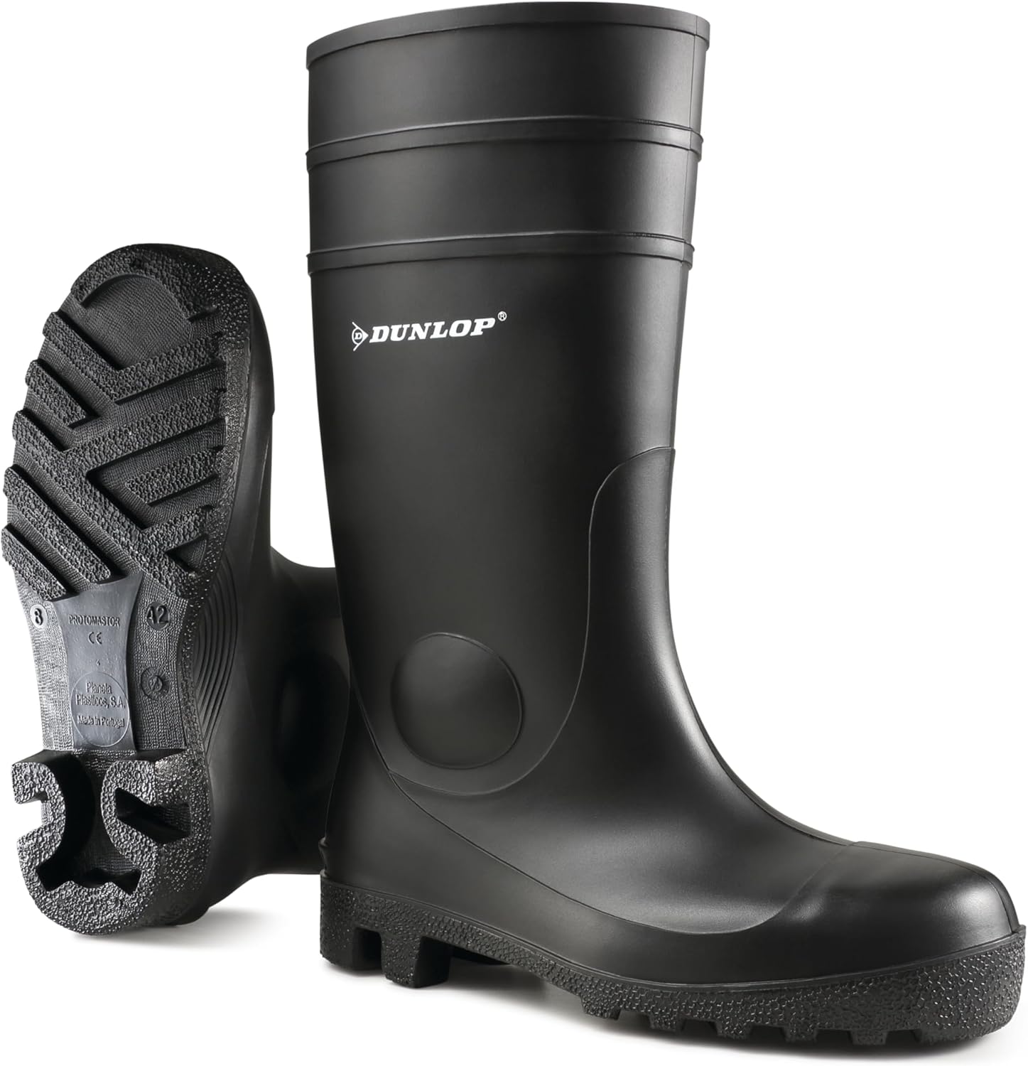 Dunlop Protective Footwear Protomastor Full Safety Rubberlaarzen voor volwassenen, uniseks, groen, 36 EU
