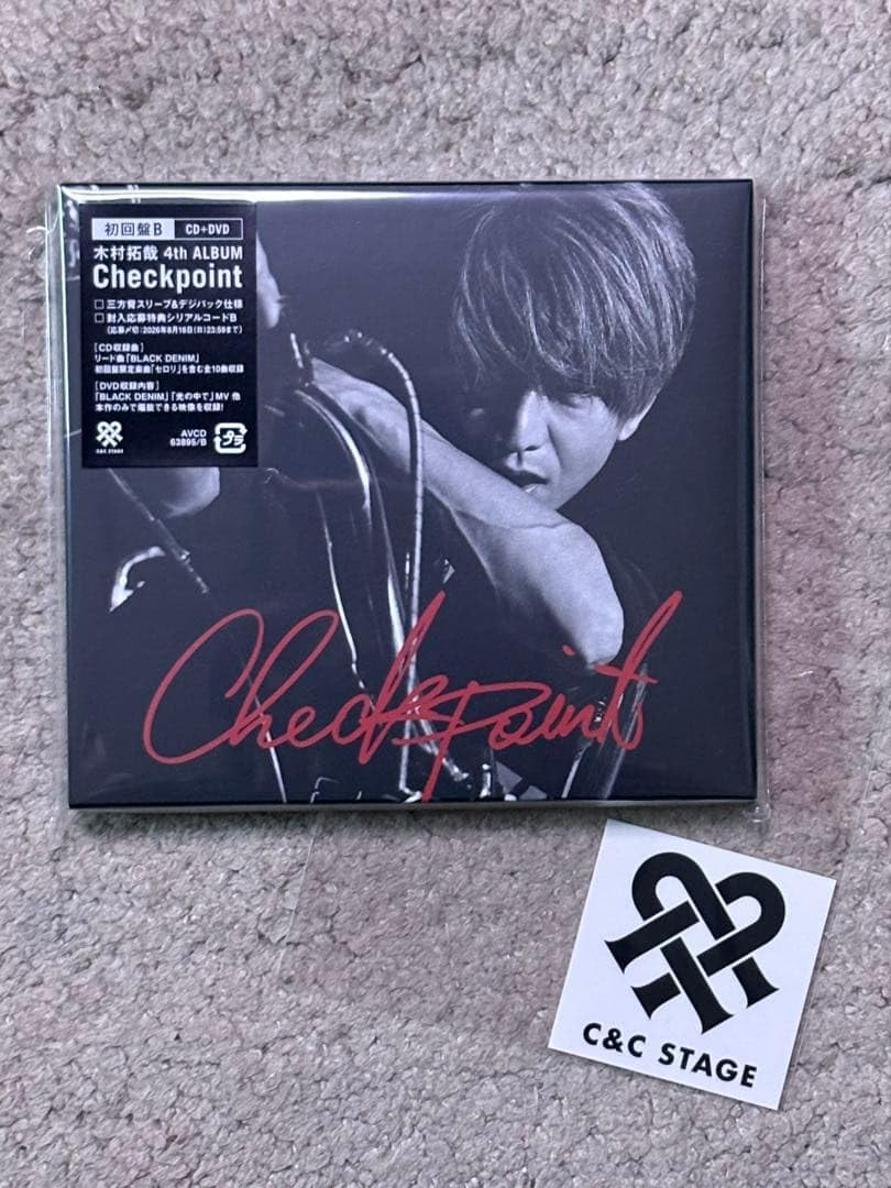 Amazon.co.jp: 木村拓哉 4th ALBUM Checkpoint(初回盤BCD+) : おもちゃ