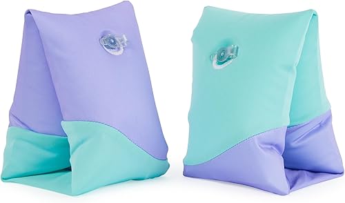 Swimways Soft Swimmies Flotadores inflables para niños pequeños, flotadores inflables para aprender a nadar y flotadores de brazos, accesorios de