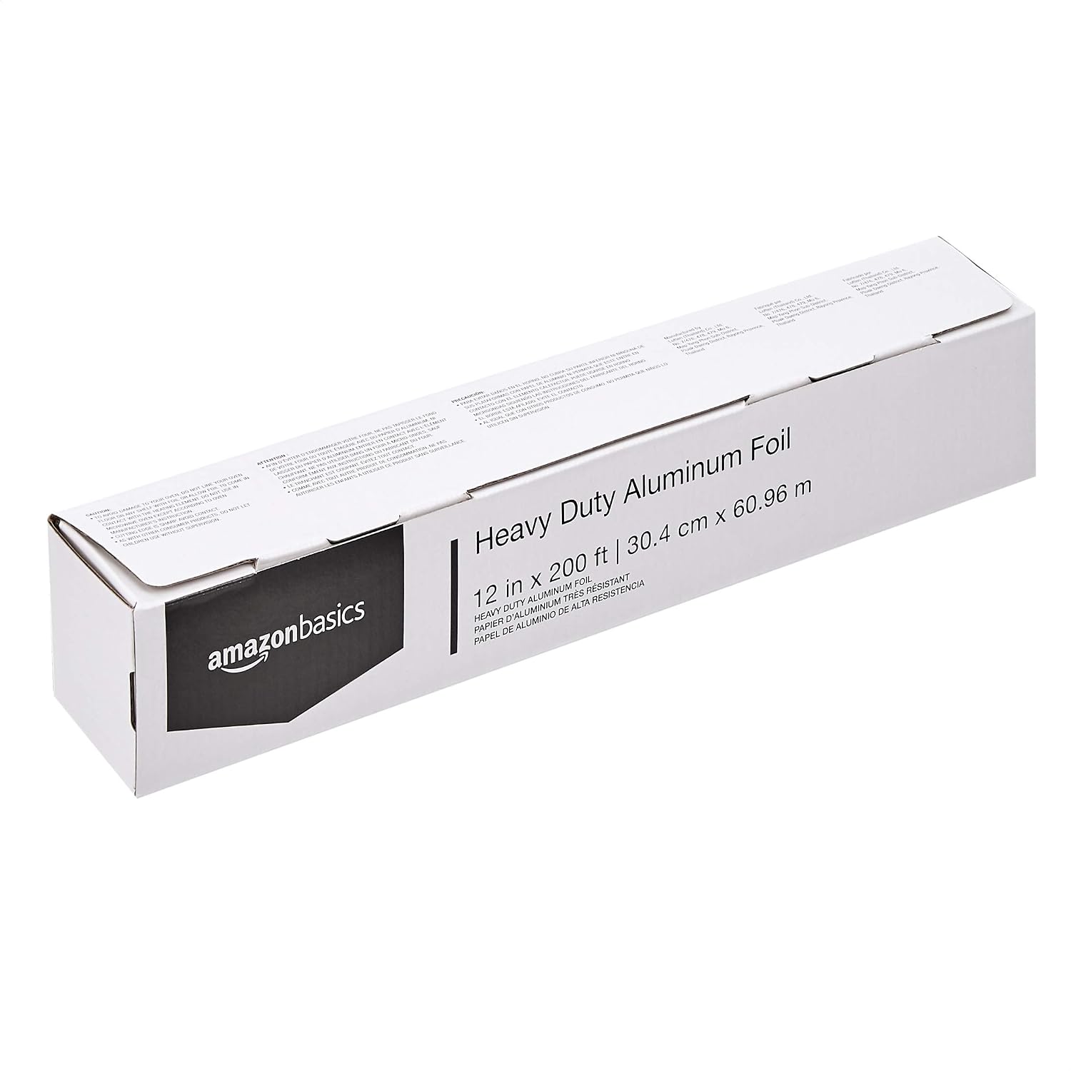 Amazon Basics Heavy Duty Aluminum Foil, 12" X 200'