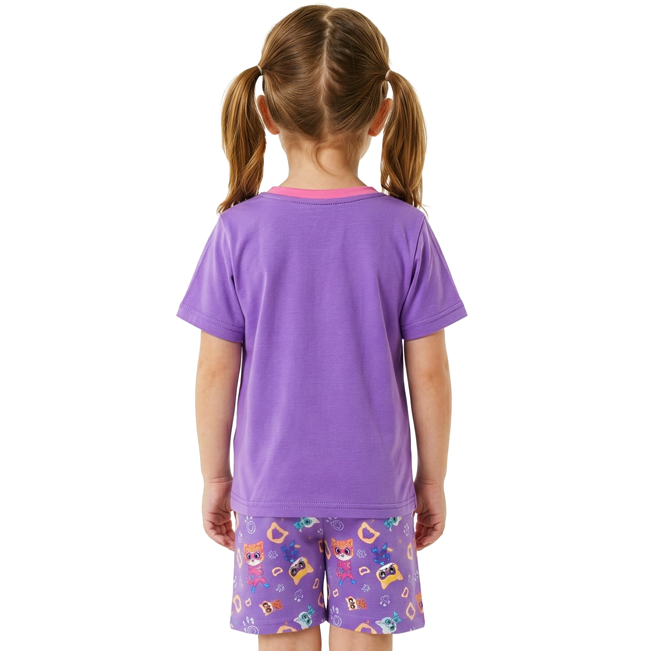 Disney SuperKitties Pigiama Bambina A Manica Lunga, Set Pigiami Ragazza, Pigiama Bambino Adorabile