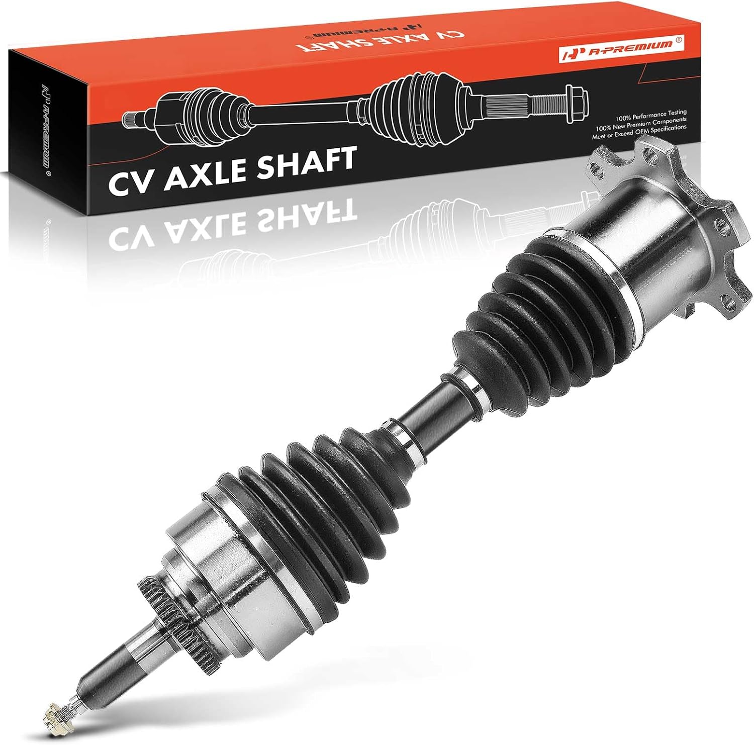 A-Premium CV Axle Shaft Assembly Compatible with Ford F150 2004-2008, Expedition 2003-2006, Lobo 2003-2008 & Lincoln Navigator 2003-2006, Mark LT 2006-2008, 4.2L 4.6L 5.4L, 4WD, Front Left or Right