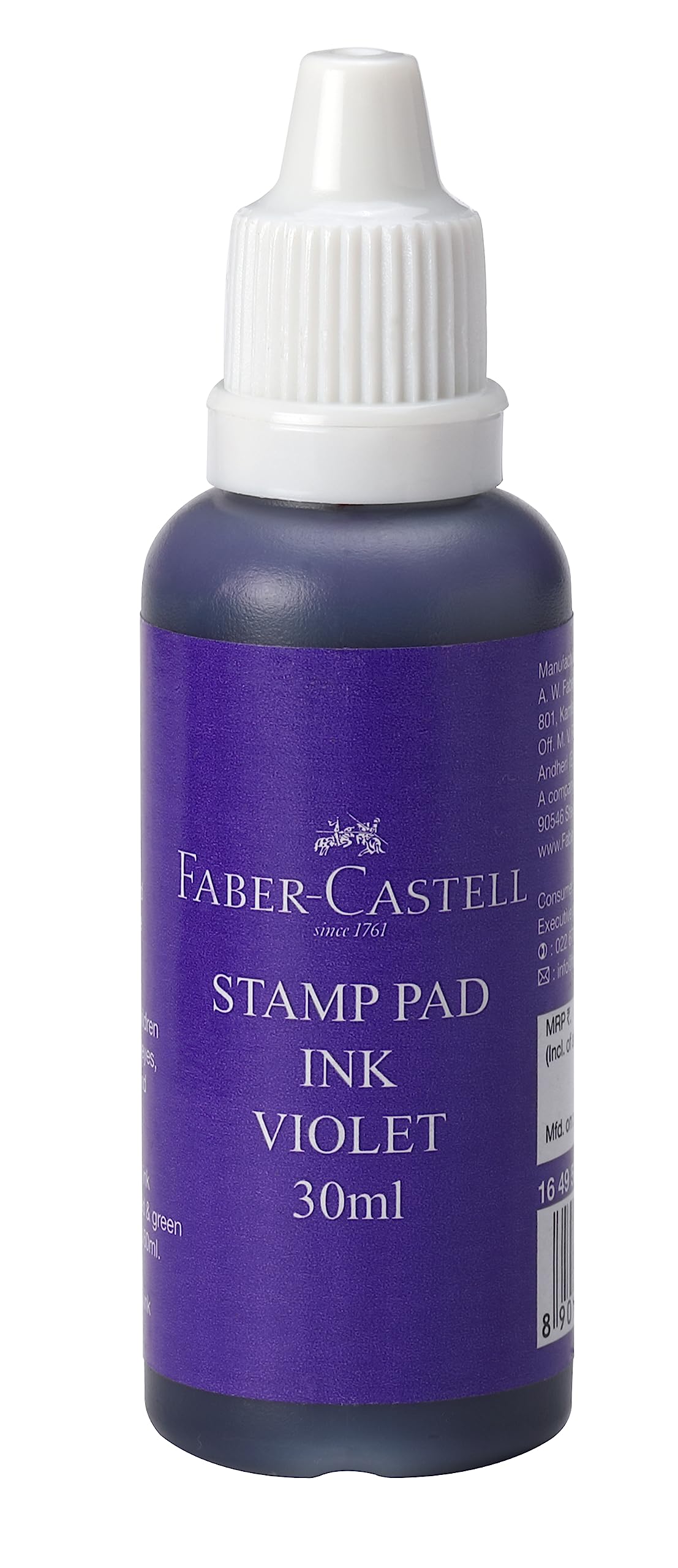 Faber-Castell Stamp Pad Ink - 30ml (Violet)