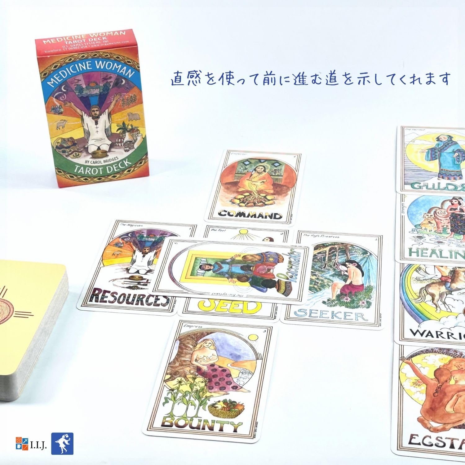 新品未開封シュリンク付き　Medicine Woman Tarot タロット Amazon.co.jp: I.I.J タロットカード メディシン・ウーマン