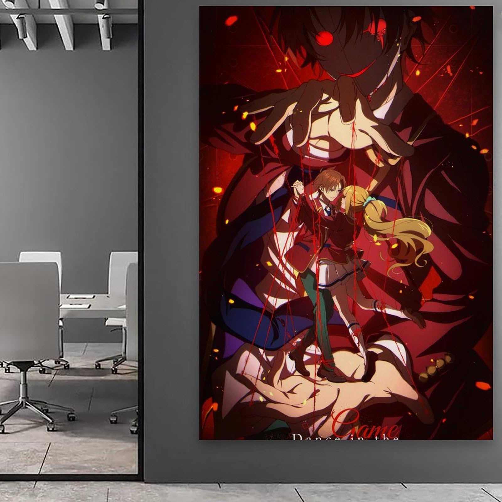 MADOMMED Kiyotaka Ayanokoji Poster Decorative Painting Canvas Wall