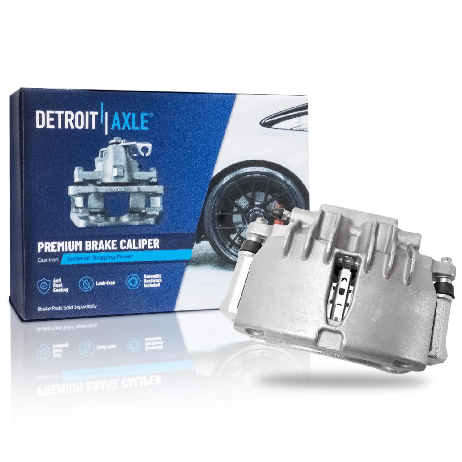 Detroit Axle - Front Right Brake Caliper for Ford 2003-2004 Mustang
