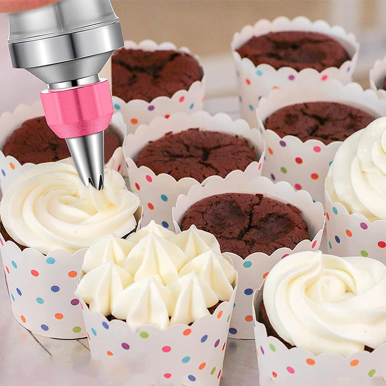 Presse à Biscuits Welhammsae - Pistolet à Douille En Acier Inoxydable Pour Pâtisserie Maison