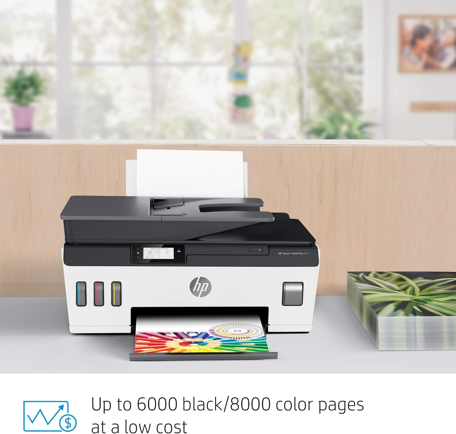 Limited HP Smart -Tank Plus 651 Wireless All-in-One Ink -Tank Printer, up to 2 Years of Ink in Bottles, Auto Document Feeder, Mobile Print, Scan, Copy, Works with Alexa (7XV38A) Discount 80% HP Smart -Tank Plus 651 Wireless All-in-One Ink -Tank Printer, up to 2 Years of Ink in Bottles, Auto Document Feeder, Mobile Print, Scan, Copy, Works with Alexa (7XV38A)