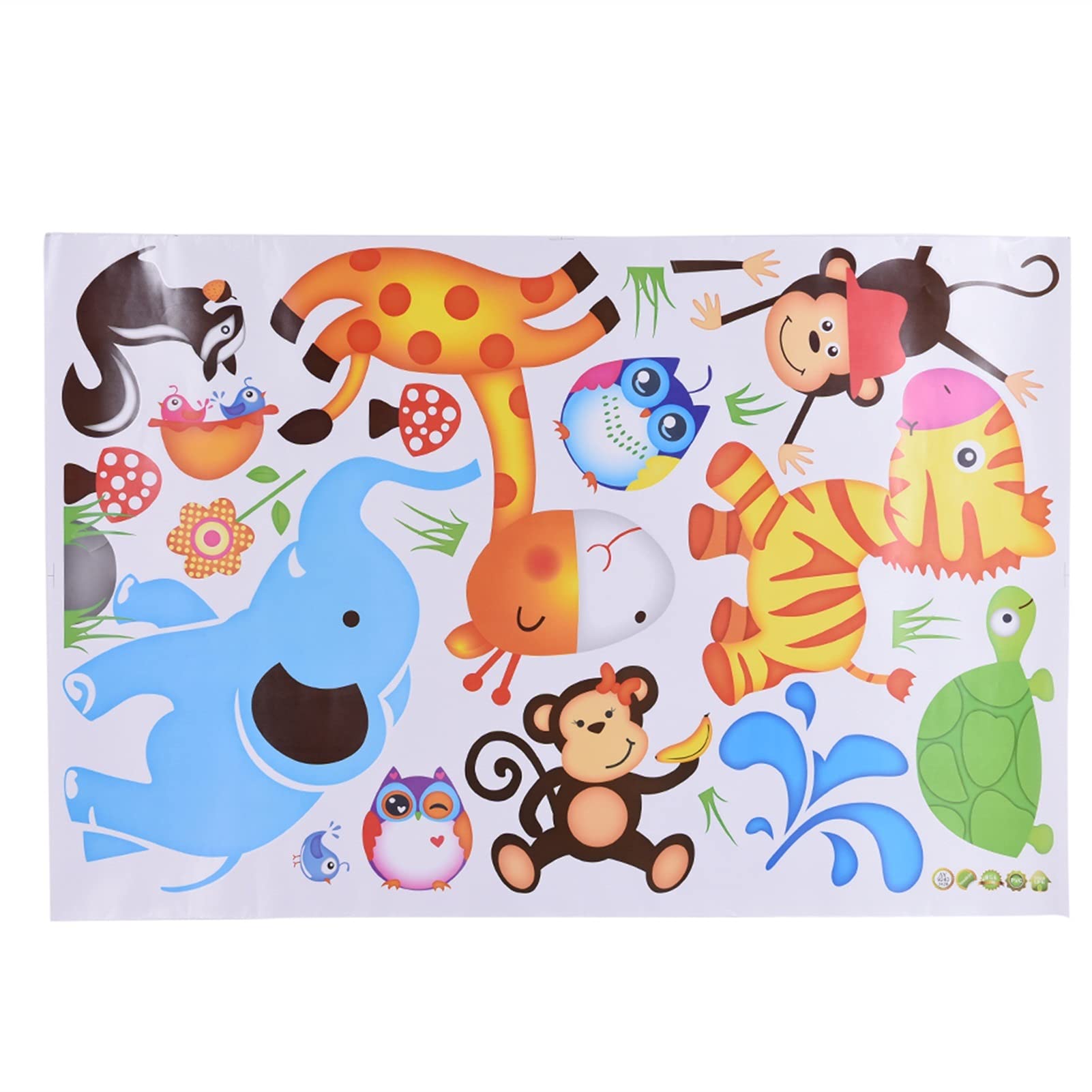Pegatinas de Pared Pegatinas de pared de vinilo de árboles for niños Habitaciones for niños Decoración del hogar BRICOLAJE Niño papel tapiz arte calcomanías decoración de la casa Adhesivos Pared