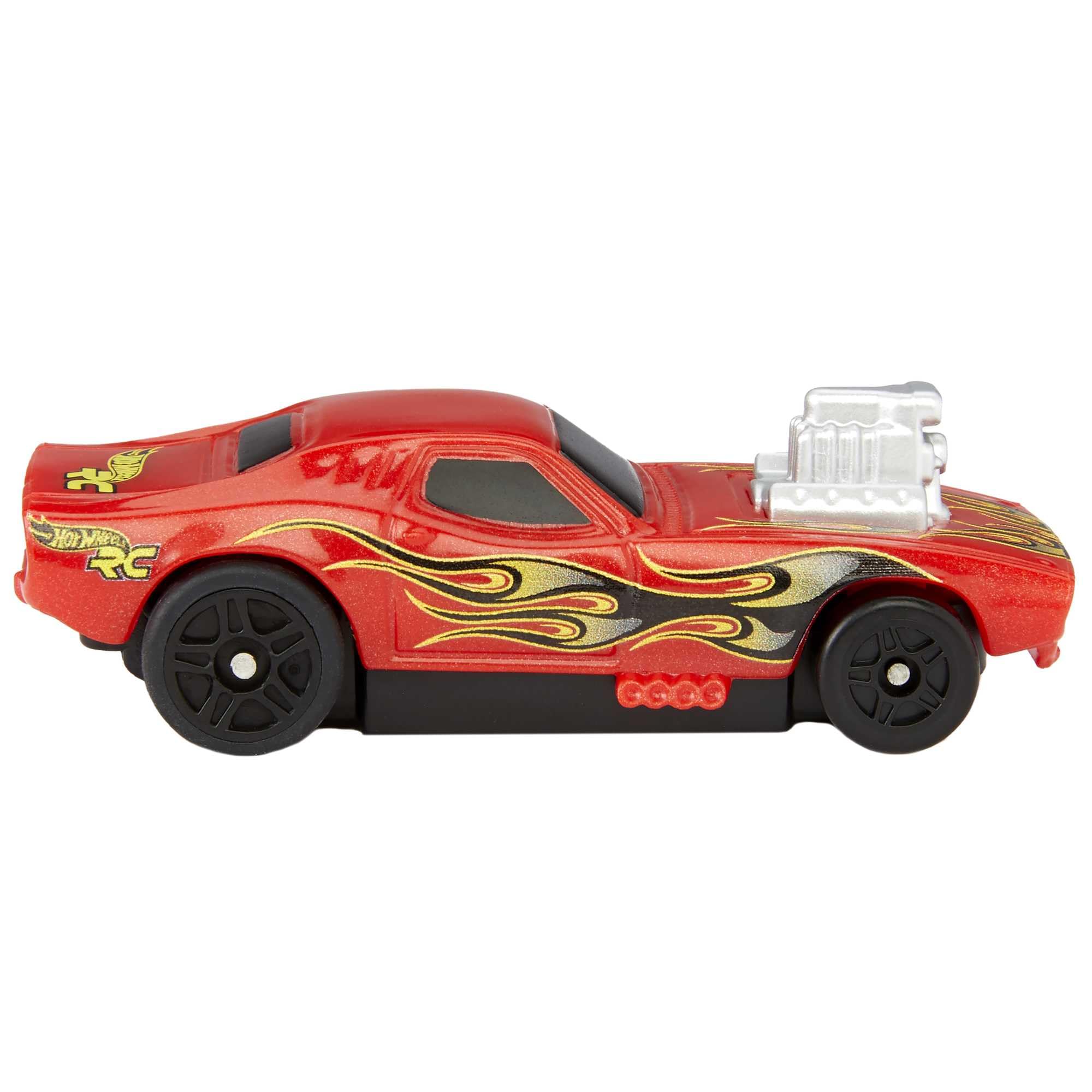 Hot Wheels Rodger Dodger RC Escala 1:16 | Velocidad 11 Km/h | Frecuencia 2.4 GHz | Carga USB | Para Niños +4 Años