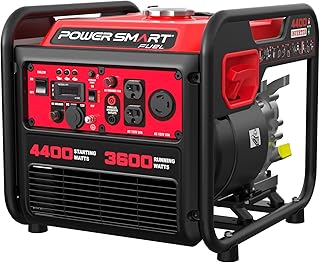 PowerSmart 4400-Watt Portable Generator with Inverter Technology, 30 amp for Home Use and Emergency Backup, 2025 EPA Compliant