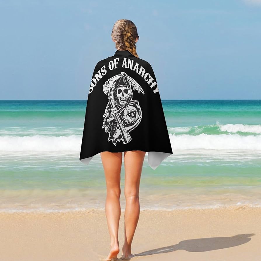 Amazon.co.jp: ビーチタオル Sons of Anarchy サンズ・オブ