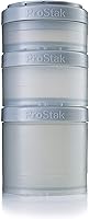 BlenderBottle ProStak Expansion Pak, Sistema con 3 Contenitori, Incluso 1 Scomparto per Pillole Unisex – Adulto, Grigio,...