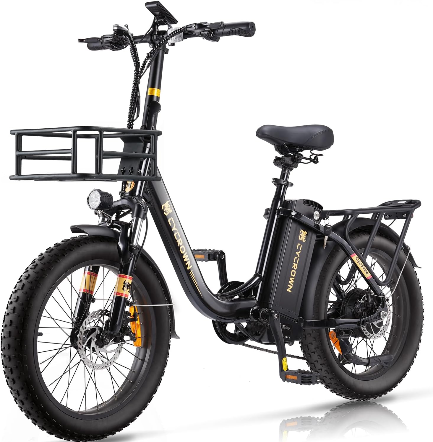 Fat tire electric bike for adults 48v amp 748wh lithium battery 1000w peak  motor ebike up to 75 miles amp 20mph commuter electric bicycle 20 quot fat 