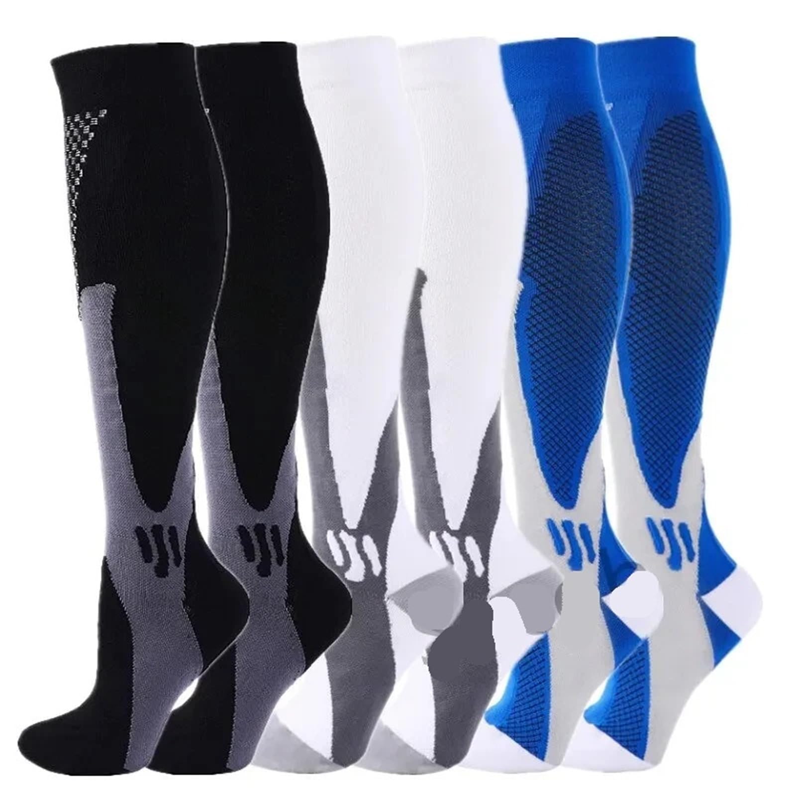 Chaussettes de sport médicales contre les varices et la fatigue musculaire