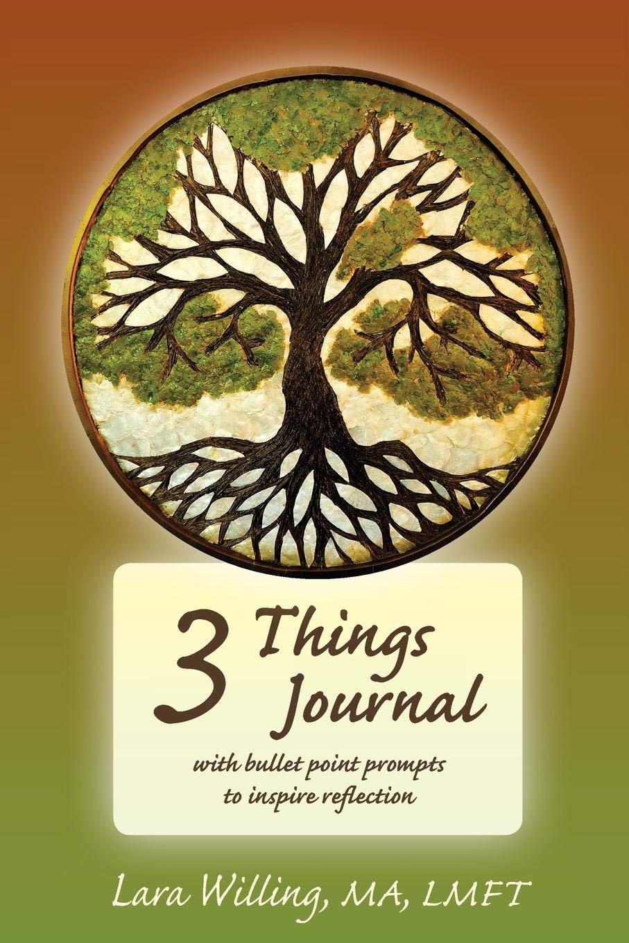 3 Things Journal: with bullet point prompts to inspire reflection