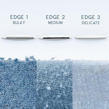 GLEENER Fabric Shaver & Lint Brush | Bobble Remover | Battery-Free Ultimate Fuzz Remover | Adjustable Depiller for Clothing & Furniture (Slate blue)
