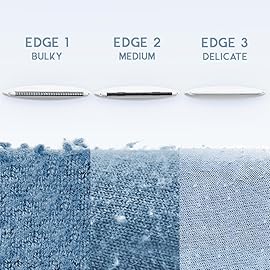 GLEENER Fabric Shaver & Lint Remover |Battery-Free 4-in-1 Depiller with 3 Fabric-Safe Edges for Clothes & Upholstery (Turquoise)