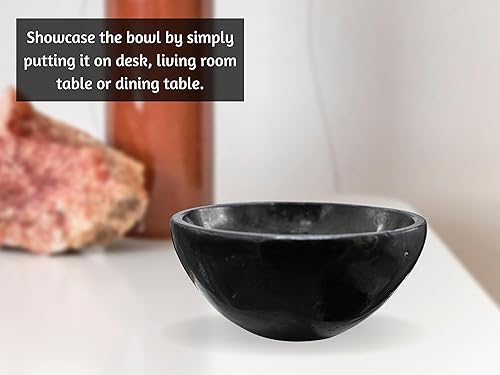 Miniatura 111 de Amazing Gemstone Clear Quartz Crystal Bowl - 2" Gem Stone Bowl for Altar Offering