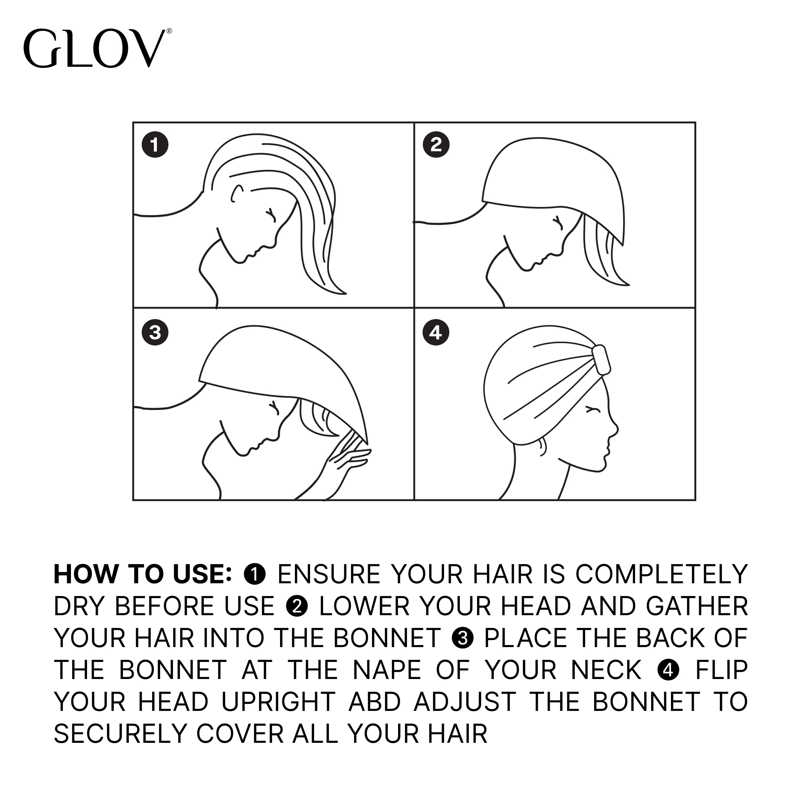 Glov Haarturban Hydroweave™ Twister Weiß Schnell Trocknend Feuchtigkeitsabsorbierend Frizz Reduzierend Elastisch Vielseitig für Alle Haartypen