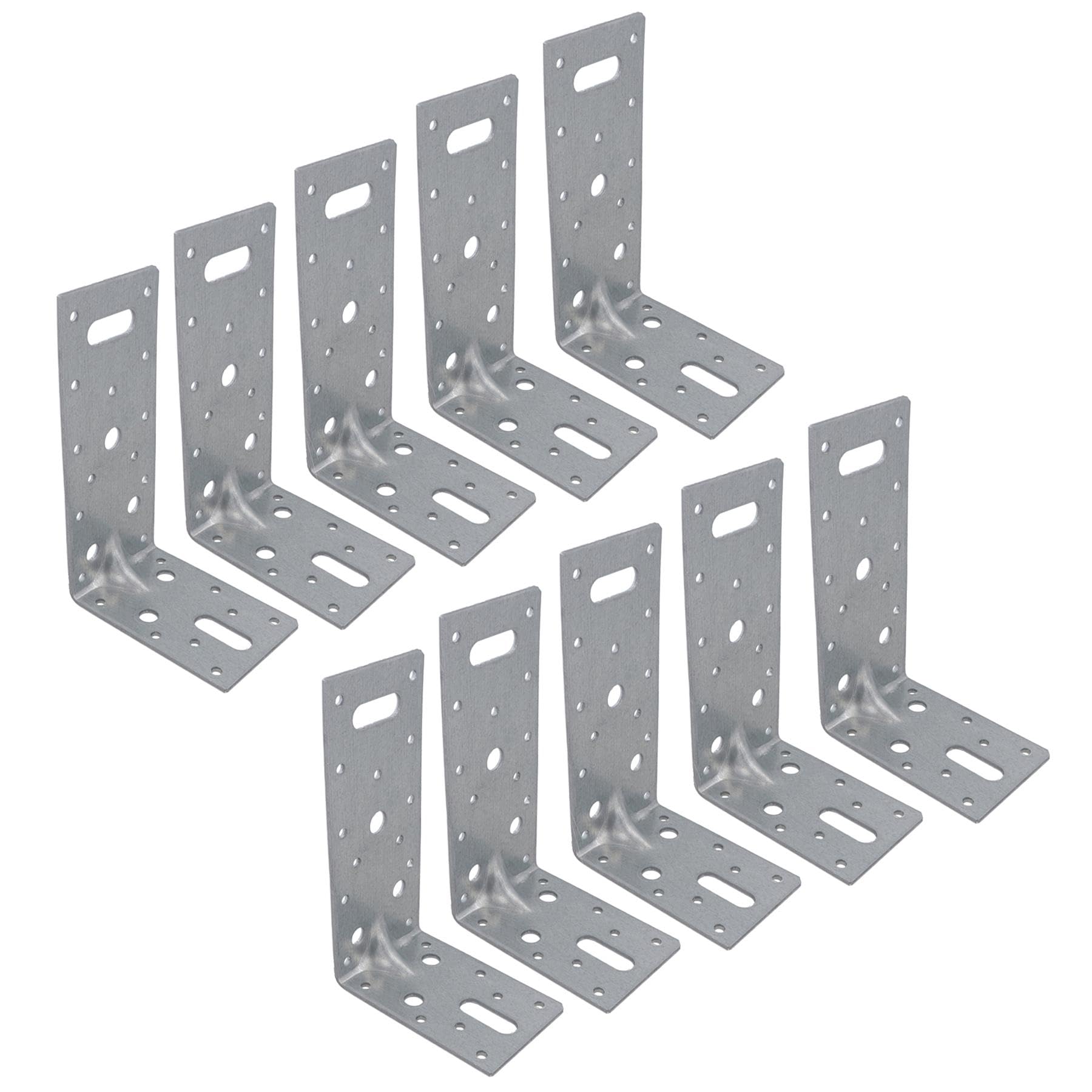 AB Tools Abl Angle Bracket Corner Fastener Reinforcing Plate 150mm X 90mm X 60mm 10Pc from B&Q