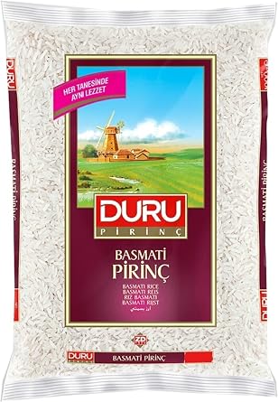 Duru Basmati Pirin , 1kg 4l , Toplam 4 kg