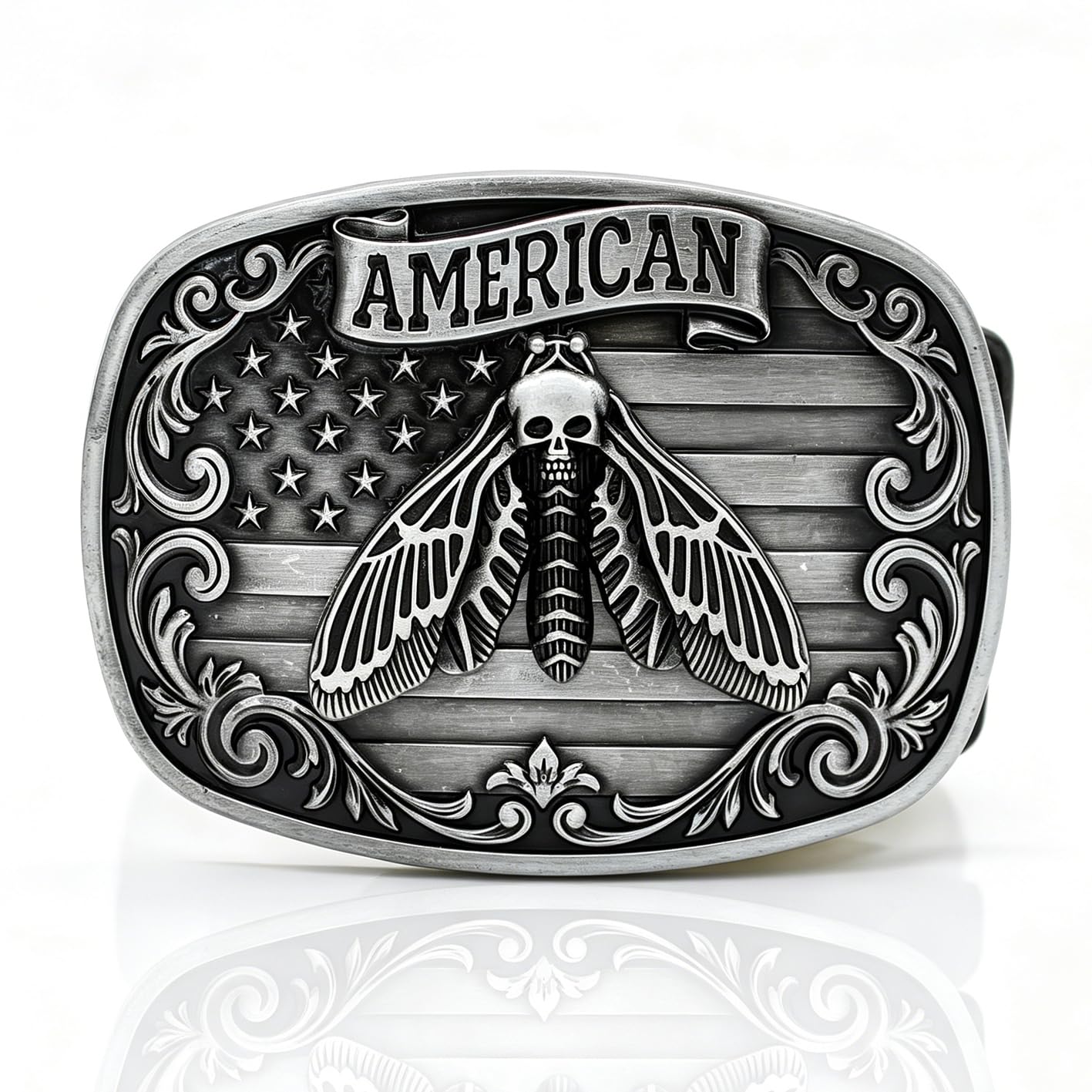 Turquoise Belt Buckle for Men Western Texas Longhorn Bull Rodeo Belt Buckle American Cowboy Chic Gift