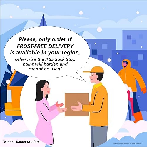 Miniatura 2 de Viva Decor ABS Sock Stop (2.77 onzas líquidas, gris perla)  Pintura de tela para calcetines antideslizantes, tapetes de baño y más  sin látex, a