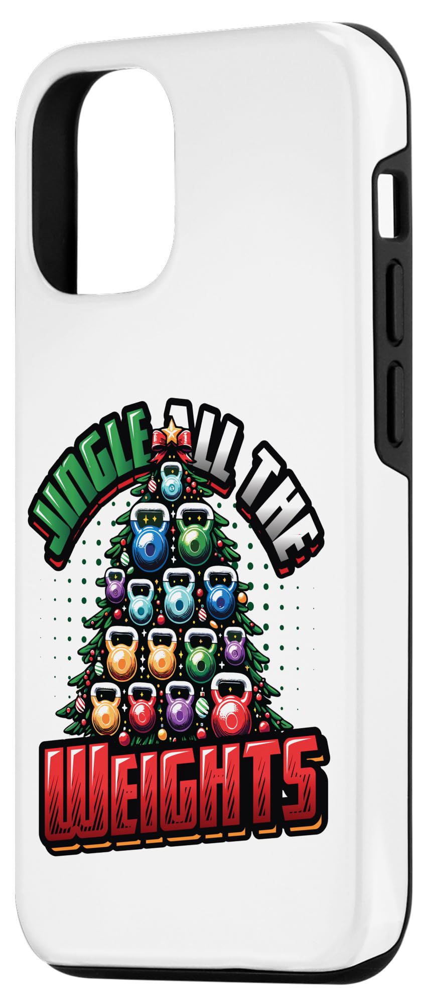 iPhone 14 Kettlebell Christmas Workout Case
