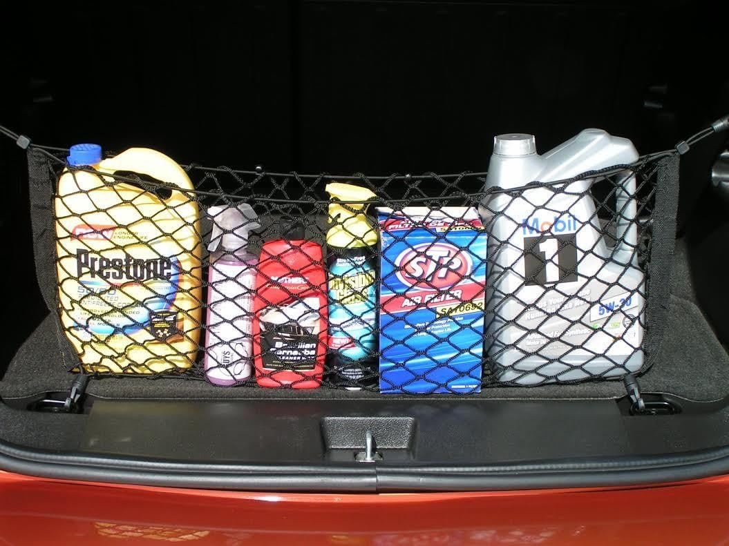 Envelope Style Trunk Mesh Cargo Net for Chevrolet HHR 2006-2011 - Car Accessories - Premium Trunk Organizers and Storage - Cargo Net for SUV - Vehicle Carrier Organizer for Chevrolet HHR 2006-2011