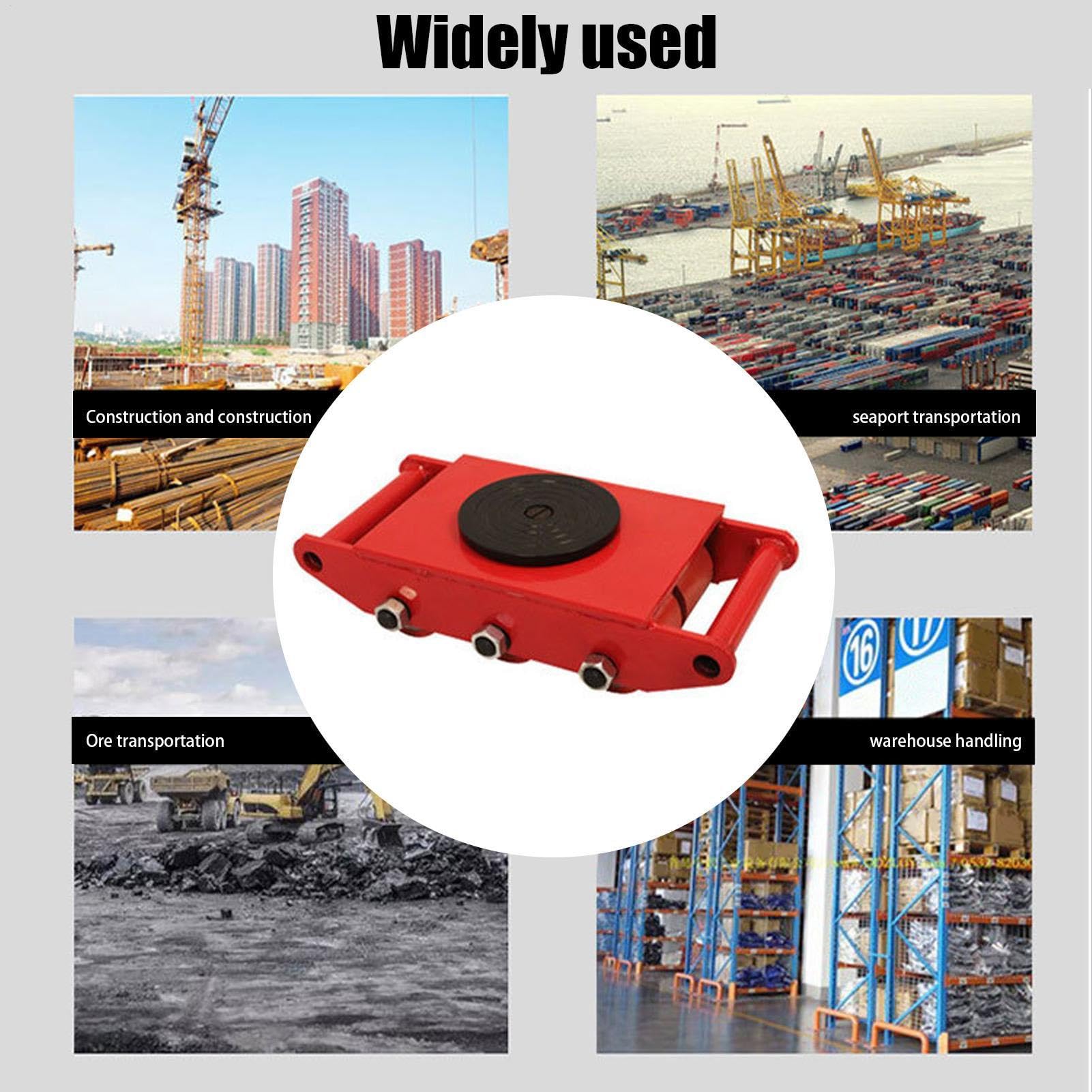 Carretilla con Ruedas, Carro de Muebles,Carro con Ruedas para Muebles - Ruedas para Muebles, refrigeradores, armarios, electrodomésticos