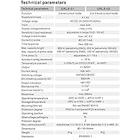 Vista 6 de GEYA Modo de control de 2 niveles 1SPDT Relé de control de temporizador de líquido electrónico Control de nivel de líquido 10A