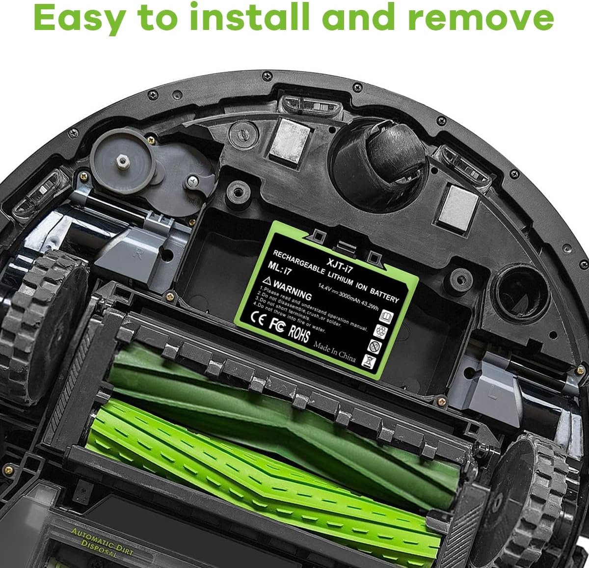 Irobot Roomba Batterij Ersatz Für I7 Li-ion Akku Für IRobot Roomba 7150 7550 3150 3550 4150 Roomba Accu Vervanging
