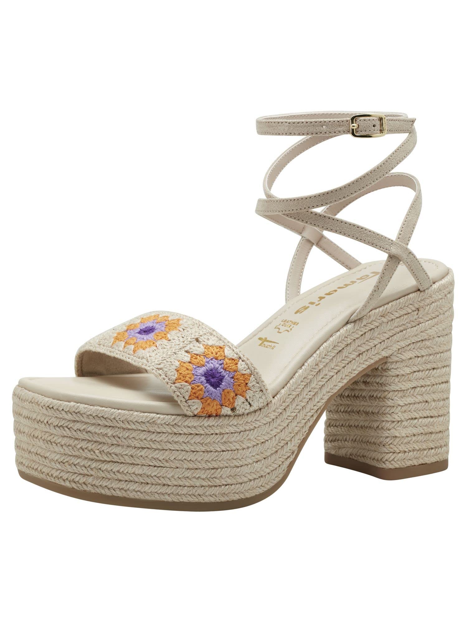Tamaris Sandals 1-1-28035-30, Beige Comb, 5 UK