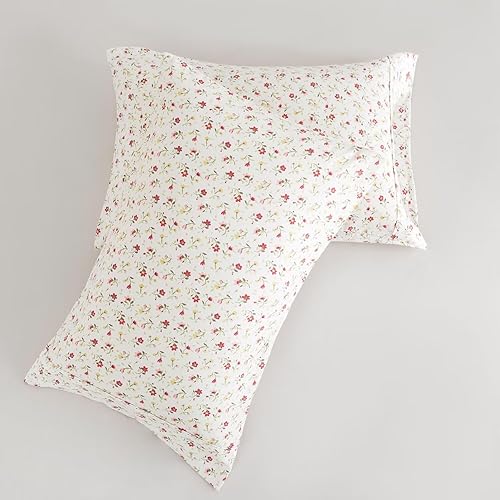 Miniatura 8 de UDEAL Sábanas florales tamaño queen, sábanas estampadas de lujo, microfibra cepillada suave, bolsillo profundo de hasta 17 pulgadas, sin arrugas,