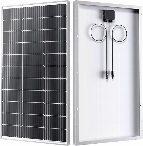 Miniatura 12 de Panel solar de 400 W, 4 paneles solares de 100 vatios con diseño de alto rendimiento, módulo fotovoltaico monocristalino de alta eficiencia para