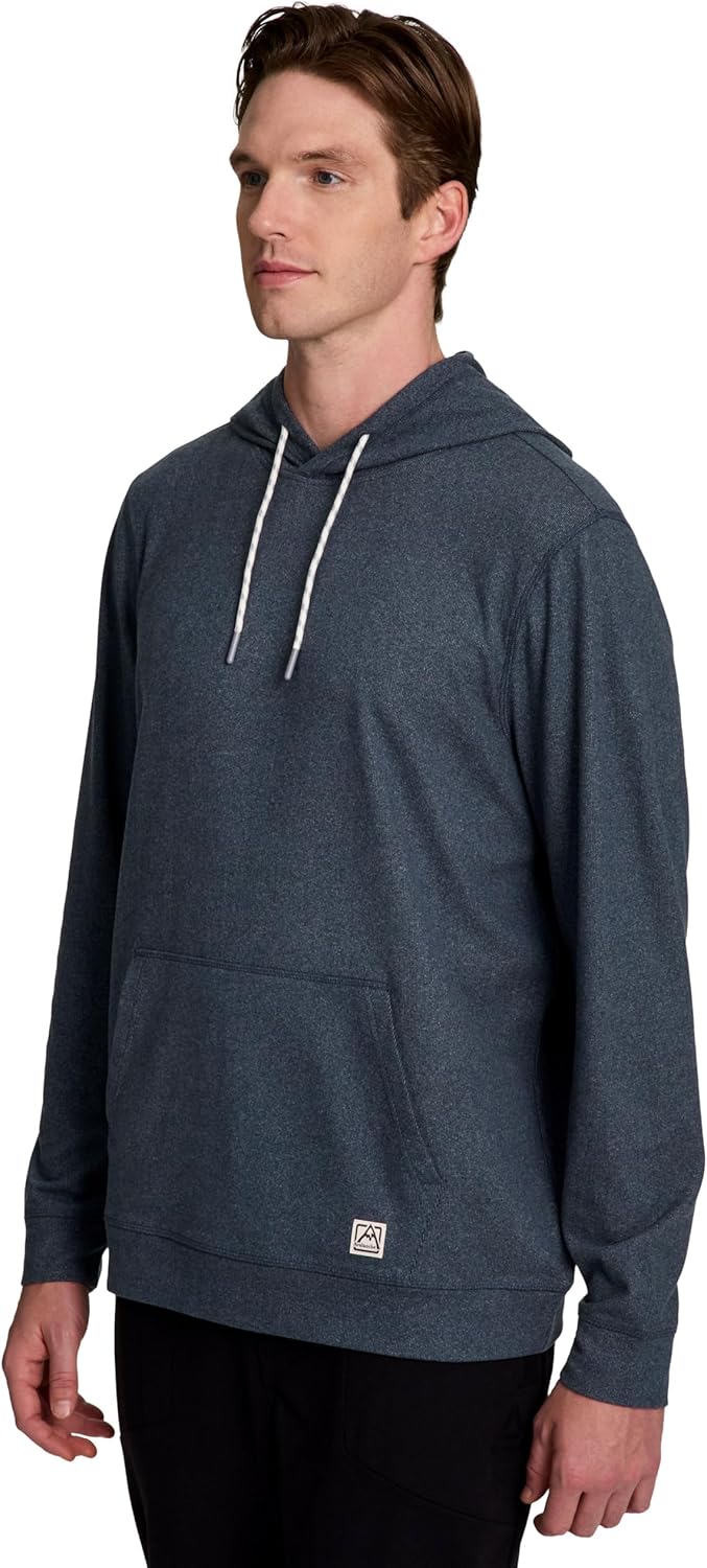 Avalanche Men's Lightweight Fleece Hoodie with Pocket Soft Fleece Sweatshirt for Men Relaxed Fit Hooded Sweatshirt for Hikin - Image 3