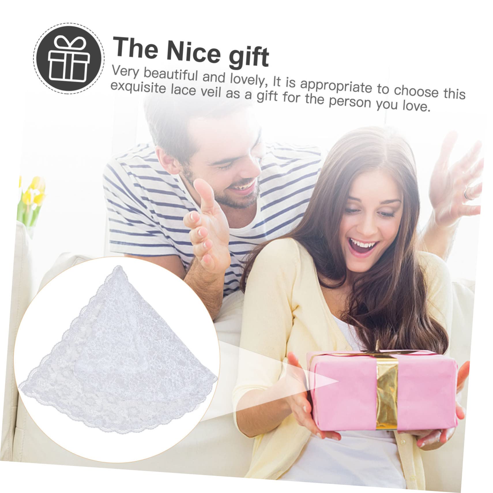 8 Uds Velo Tocado Velos De Comunión Hombro Velos De Novia Pañuelos Para Mujer Novia Boda Velo De Jaula Envolturas Para Mujer Chal Miss Vestido De Boda Encaje