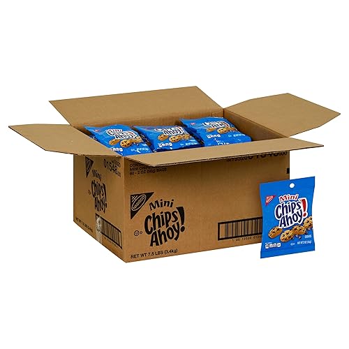 Miniatura 484 de CHIPS AHOY! Mini galletas originales con chispas de chocolate, 12 Go-Paks