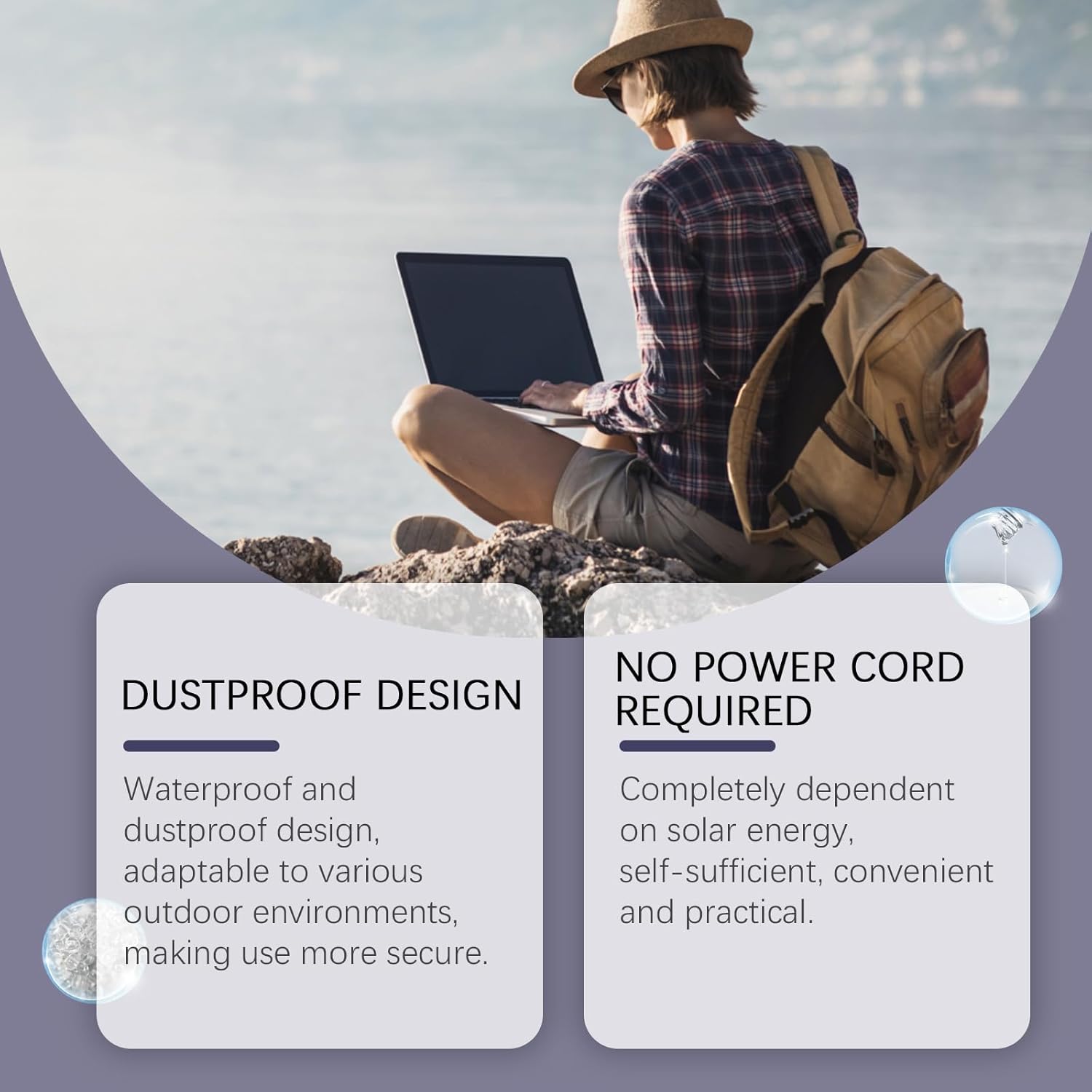 Solar Boost Charging Panel - Portable 110g USB Solar Charger with Overcharge Protection, Fast Charging for Phones/Outdoor Use (1PC)