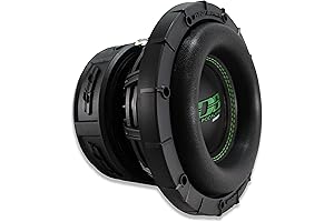 Deaf Bonce Apocalypse 8" 800W RMS Dual 1 Ohm Subwoofer: Booming Bass...