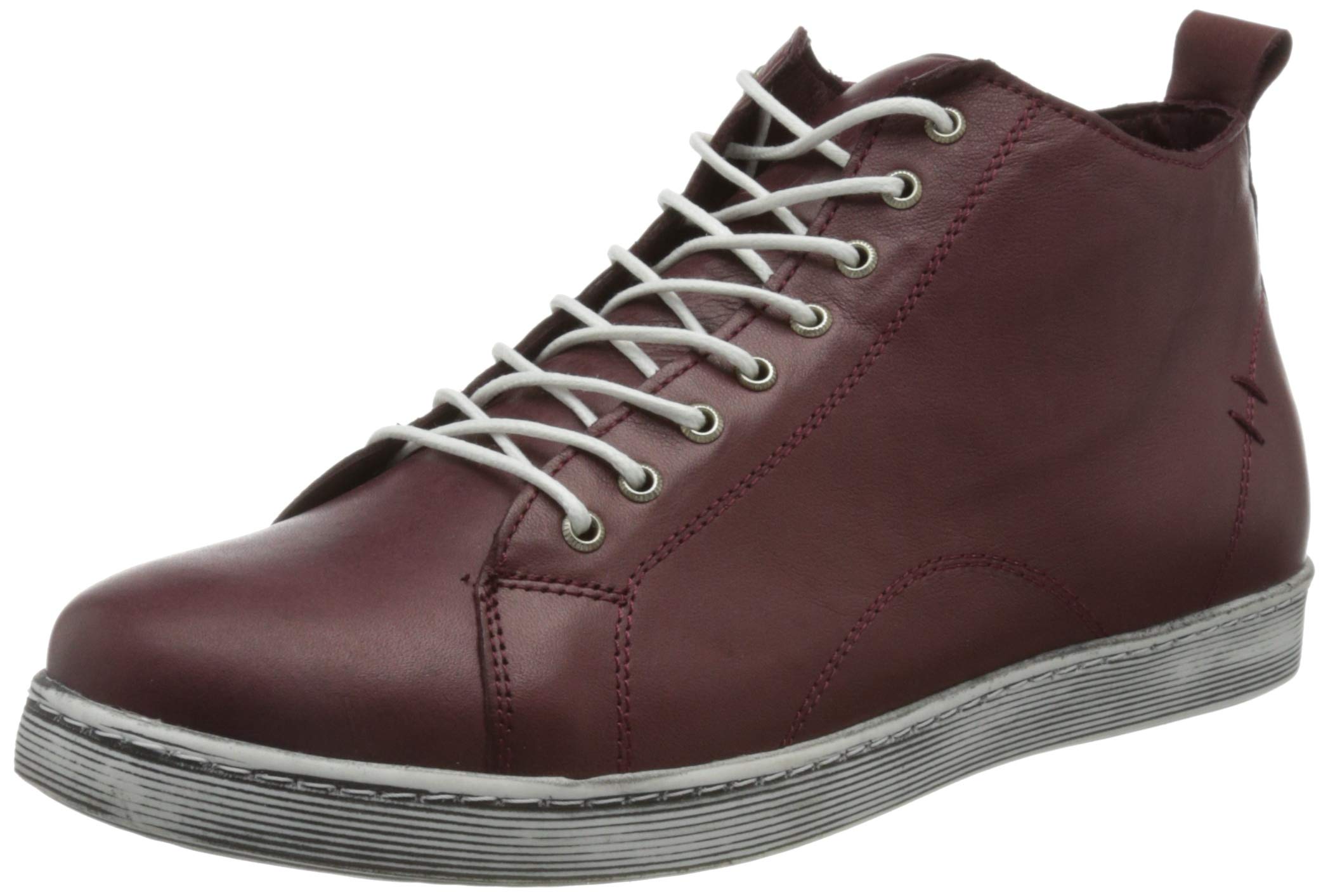 Andrea Conti 348734 Women’s Sneaker, Burgundy, 2 UK