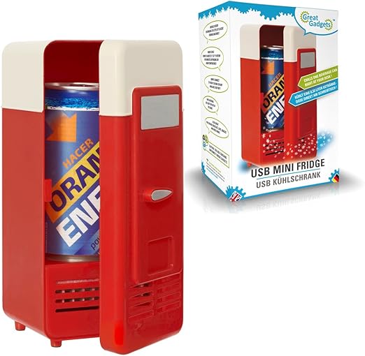 GreatGadgets 3072 USB Mini Fridge (Red) Amazon.co.uk Everything Else