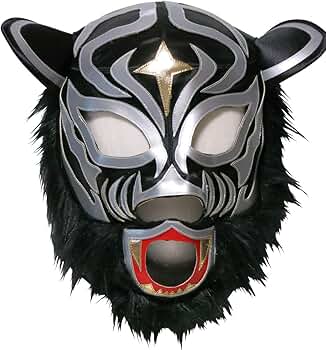 Maskedmania] 【プロレスマスク】猛虎 伝説の虎 レプリカマスク